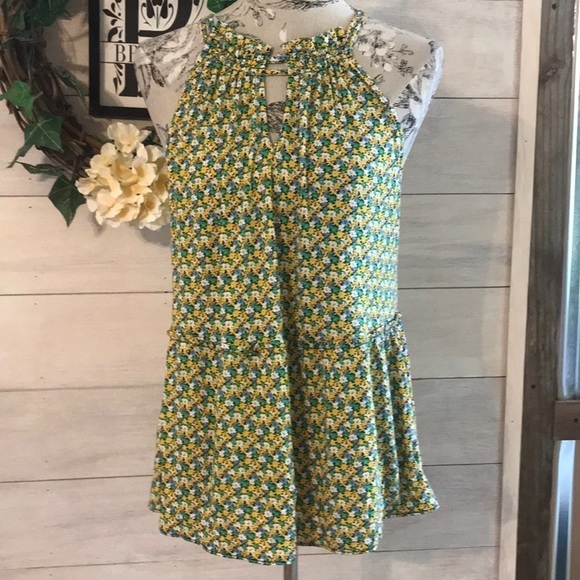 🆕 Loft Colorful Flower Top S - Picture 1 of 6